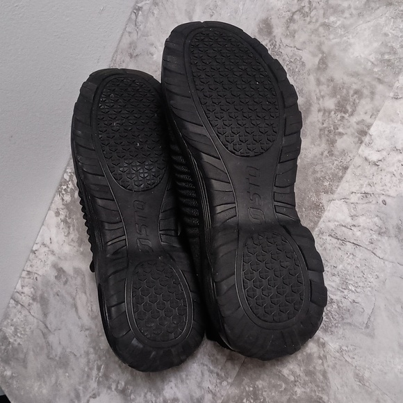 Womens Size 9.5 Non Slip Comfortable Orthopedic Sneakers with Arch Support Black - Picture 5 of 9